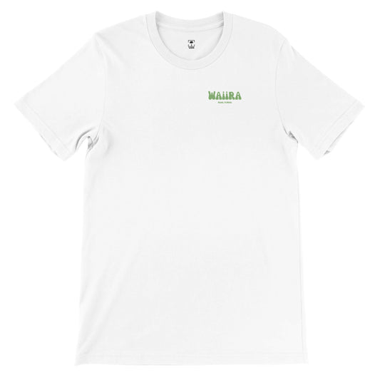 Paradise Collection Crewneck White-Green T-shirt