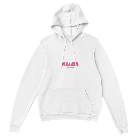 Paradise Collection White-Pink Hoodie